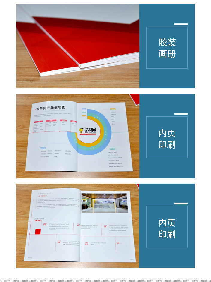 學科網(wǎng)膠裝畫冊印刷